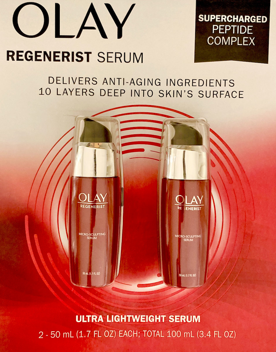 Best Deal – Olay Regenerist Micro-Sculpting Serum- 2 Pack – 3.4 oz 100 mL Total