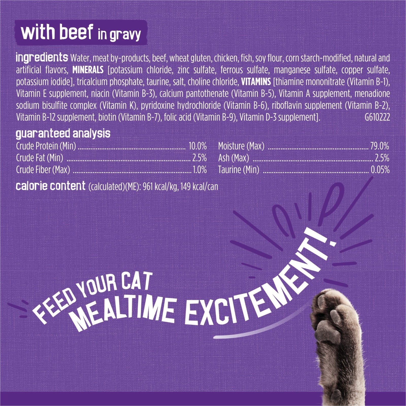 (2 pack) Friskies Meaty Bites Variety Pack Wet Cat Food, 5.5 oz Cans