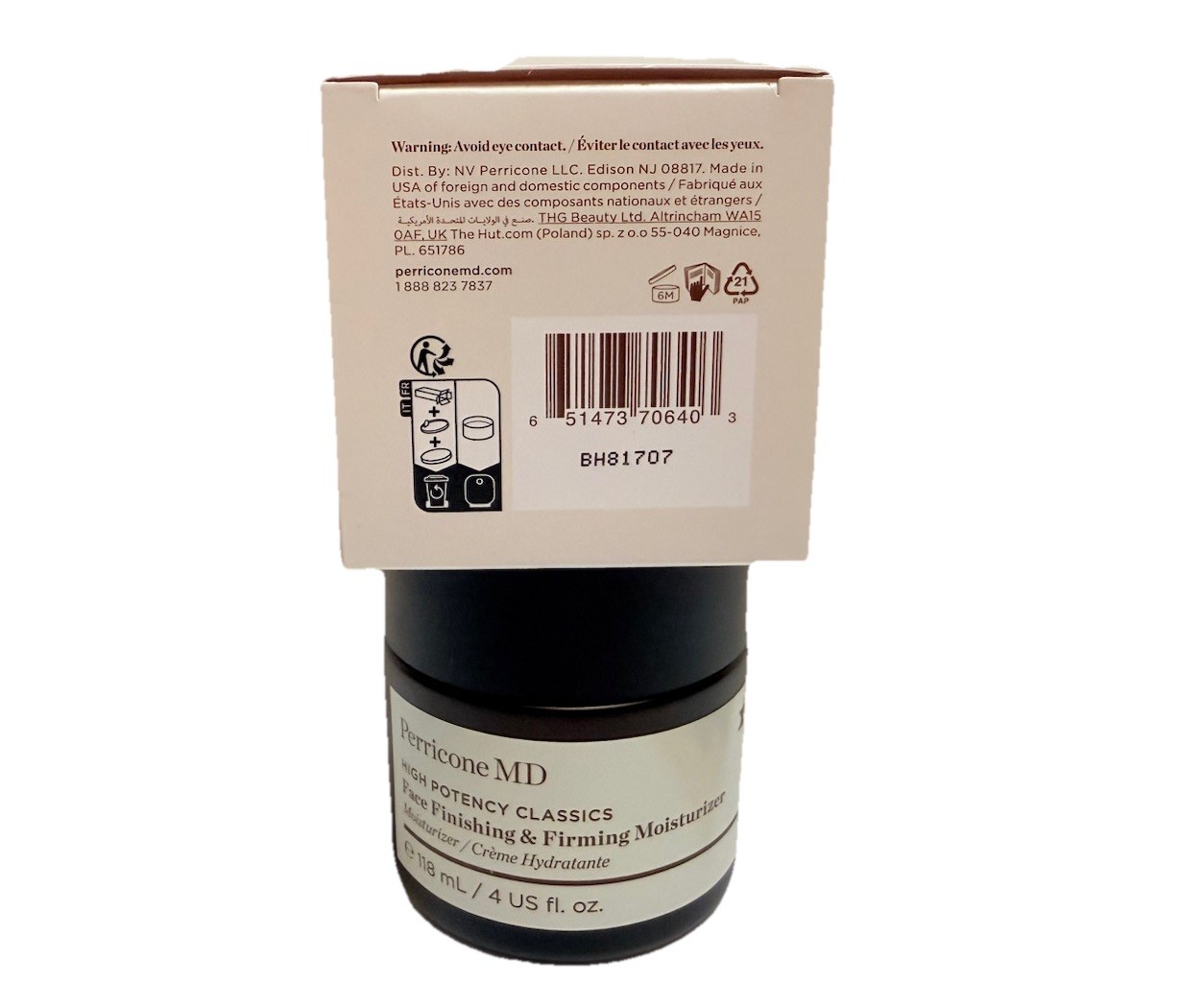 Perricone MD Face Finishing & Firming Moisturizer SUPERSIZED DEAL 4 oz EXP 8/28