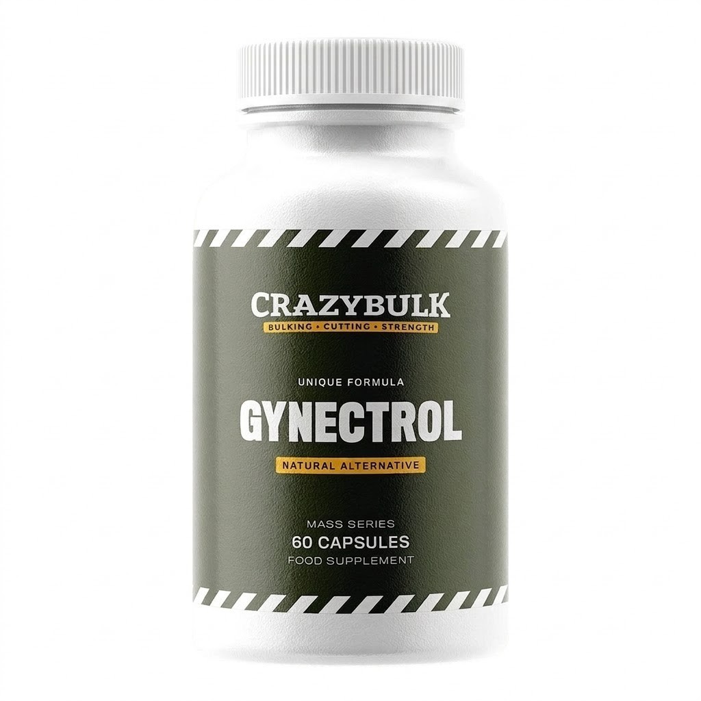 Crazybulk Gynectrol Natural Alternative 60 Capsules | Free Shipping | Pack of 3