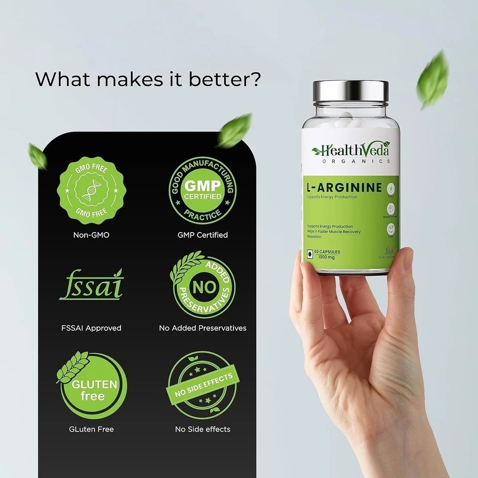 Health Veda Organics Day & Night Fat Burner Capsules 60 Each | Weight Loss