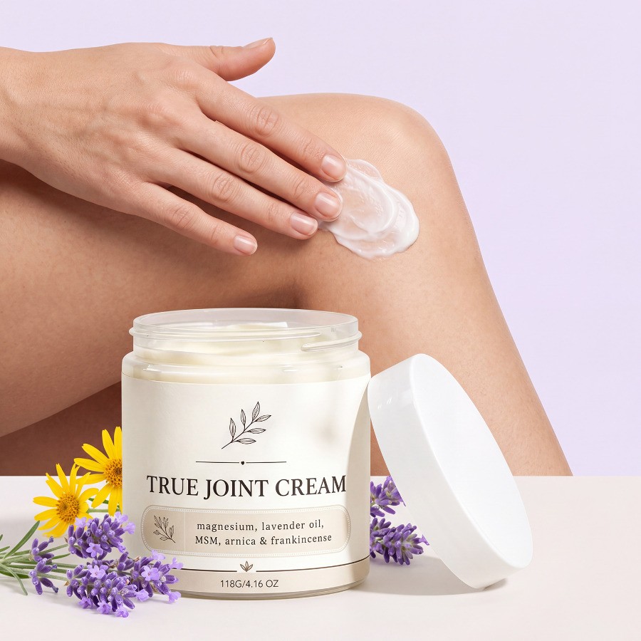 1-2 PACK Organics True Joint Cream Moisturizing Massage Cream for Body Joints US