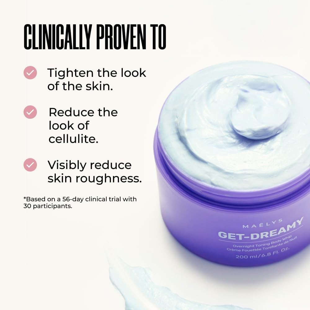 MAELYS GET – DREAMY Overnight Toning Body Whip – 6.8 oz / 200 ml – FREE SHIPPING