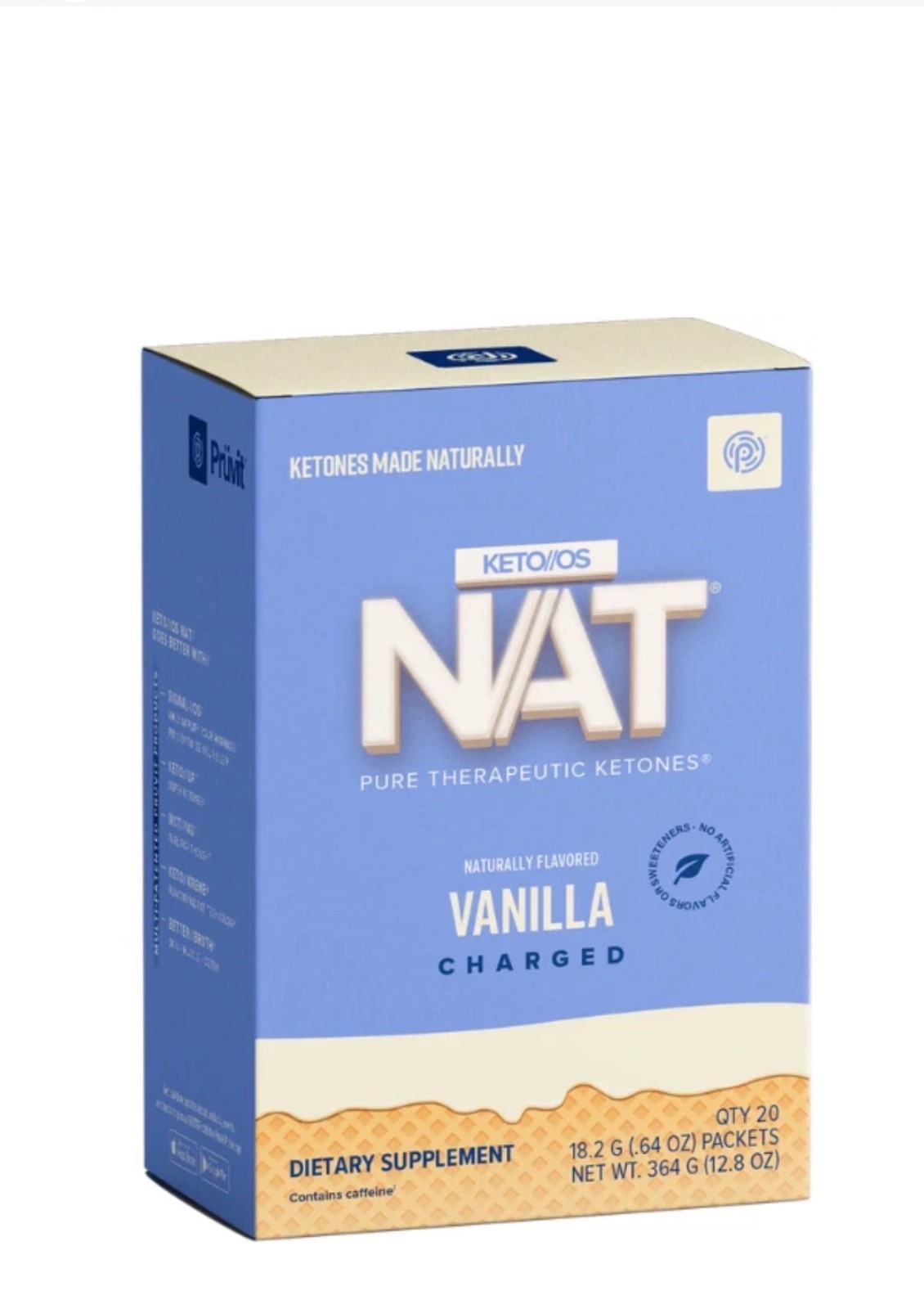 Pruvit KETONES Keto OS NAT 5, 10, 20 Packs Charged /Free Shipping /Exp 2027+