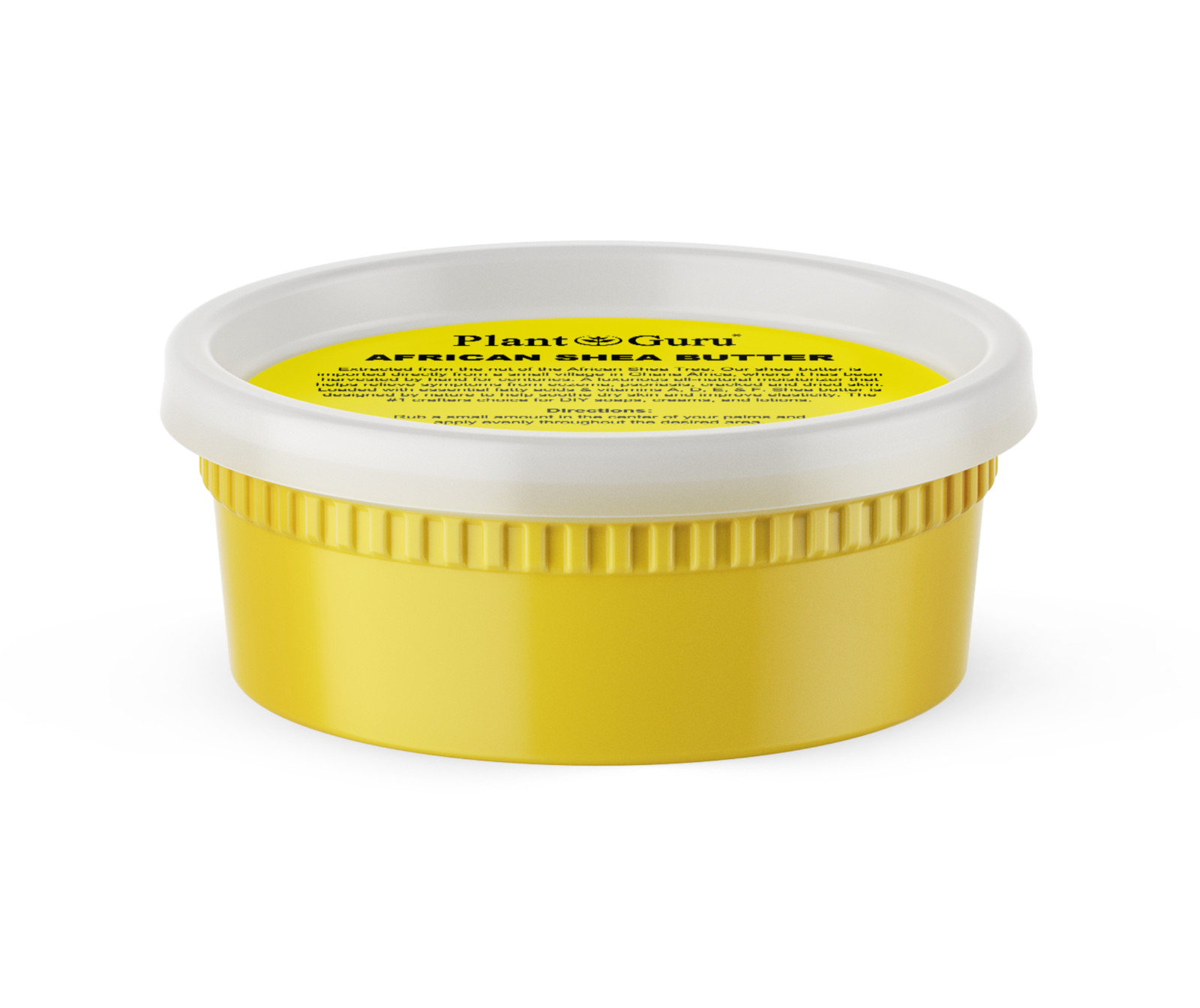 Raw African Shea Butter 8 oz. YELLOW 100% Pure Organic Unrefined Natural Ghana