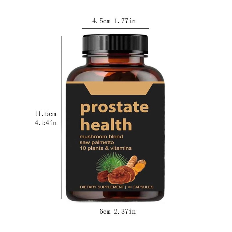 90pcs Natural Body Care Prostate Health Capsules Support for Men’s Wellness