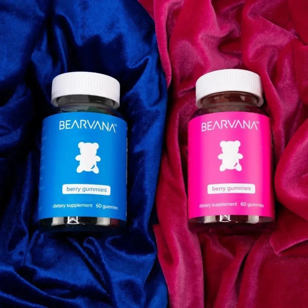 BEARVANA Berry Gummies Combo–Women’s Fitness Support,Multivitamin & Herbal Blend