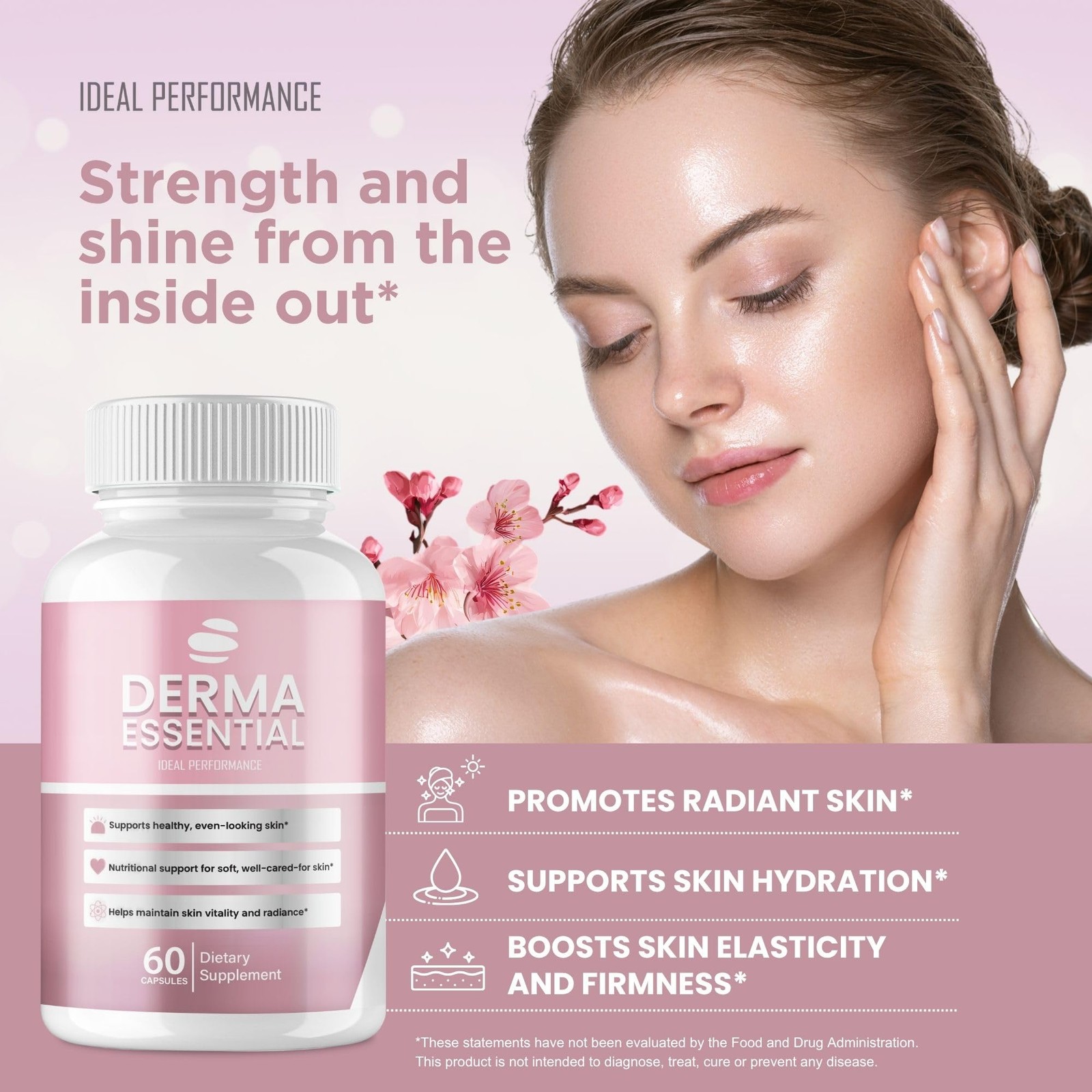 Derma Essential General Wellness Supplement – 300 Capsules (5 Pack)