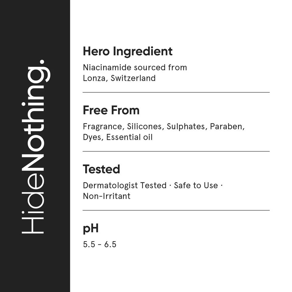 Minimalist 10% Niacinamide Face Serum For Nourishing Skin 30ml