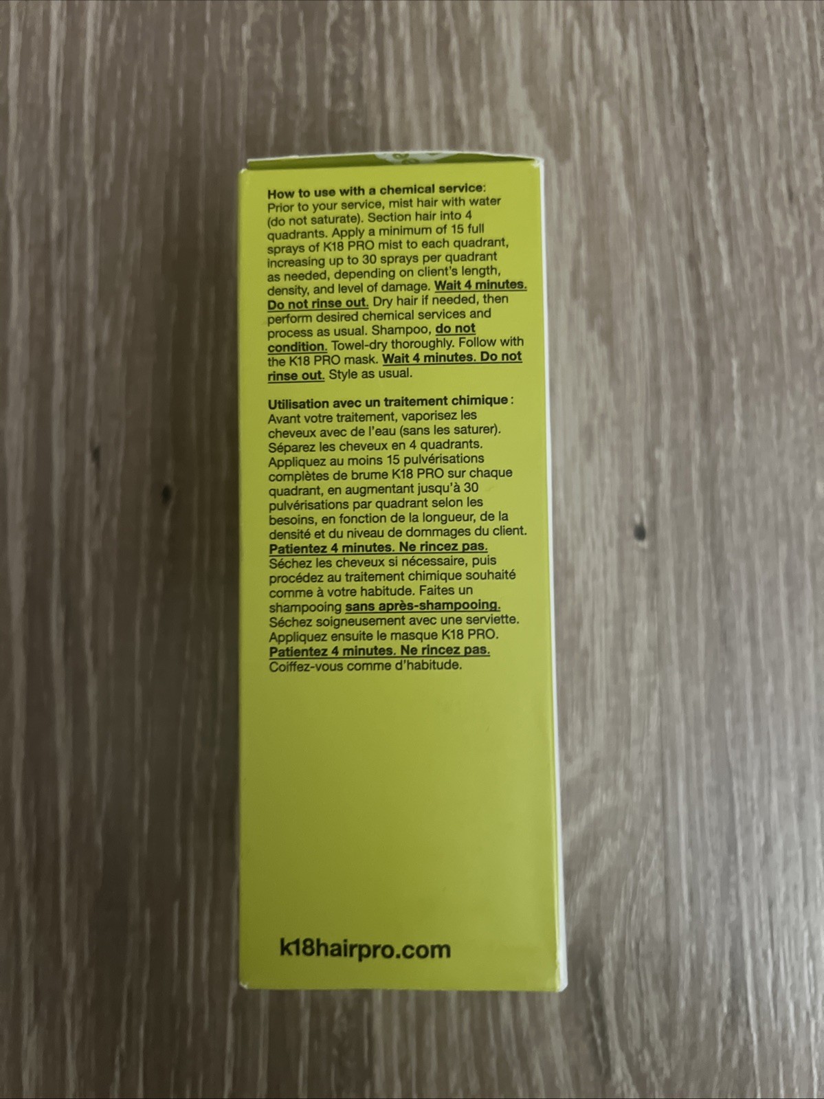 K18 Professional Molecular Repair Hair Mist – 150 ml / 5 fl oz, Authentic