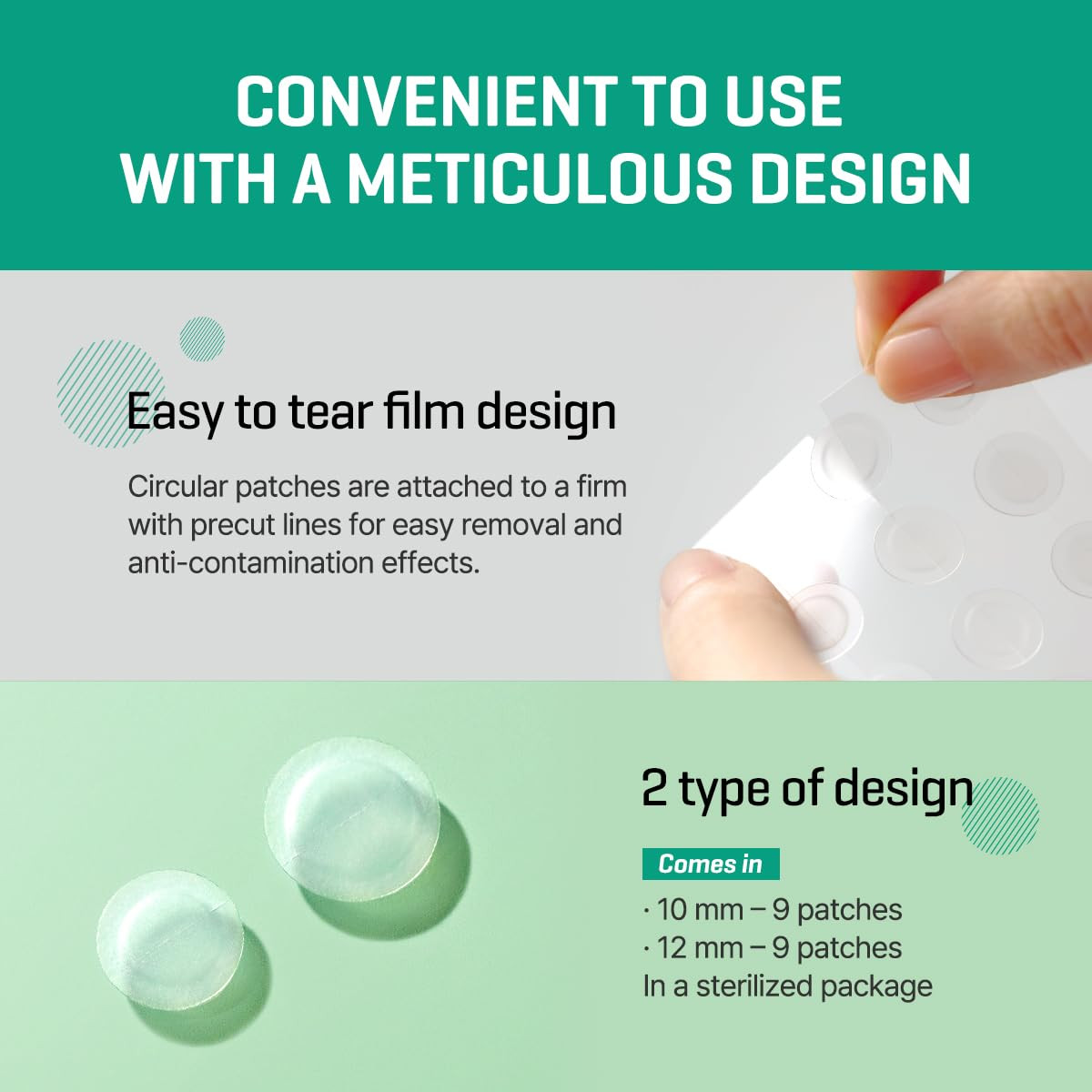 SOME by MI 30 Days Miracle Clear Spot Patch – Pack of 5, 90 Counts, 2 Size(10Mm