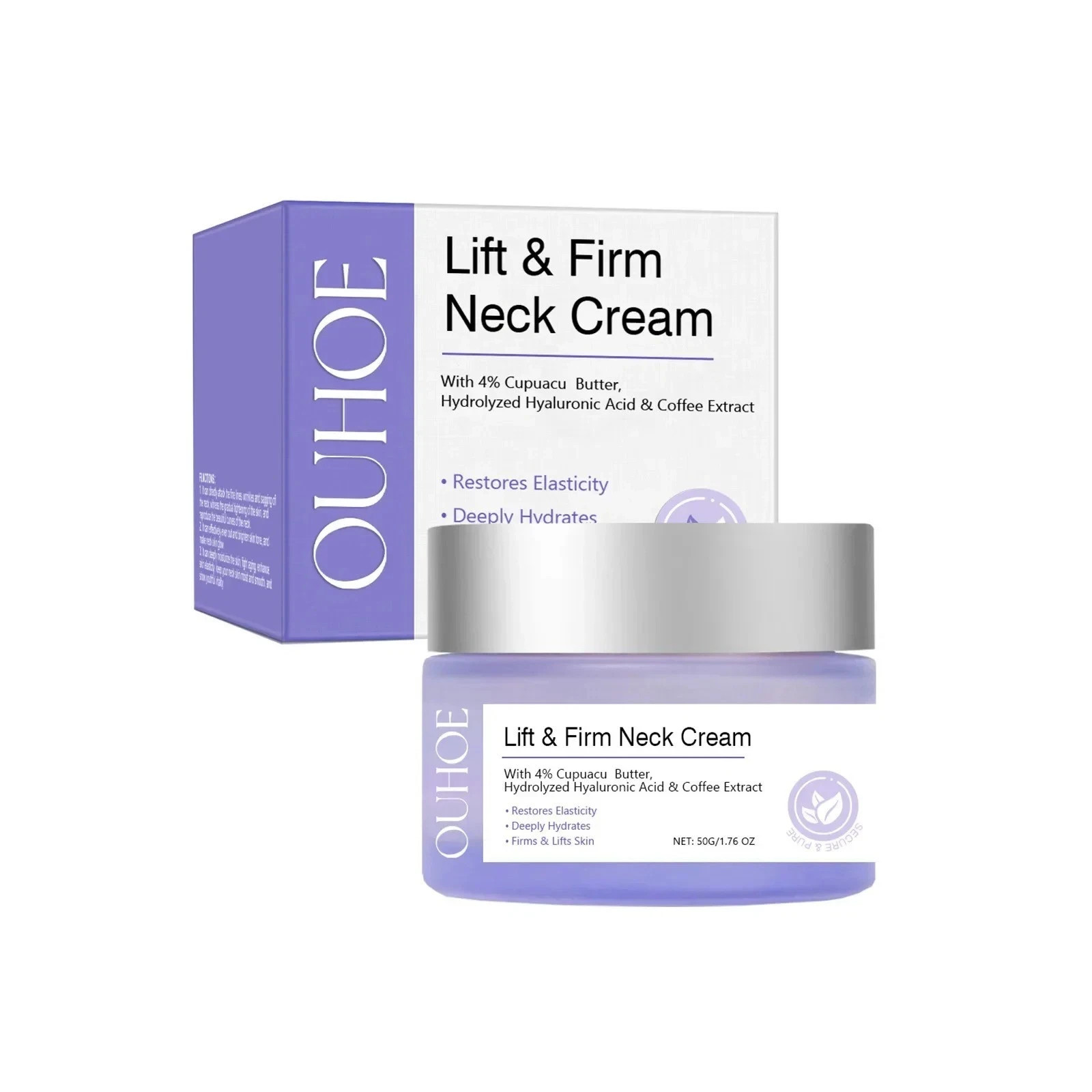 Go New Pure Beauty Tighten & Lift Neck Firming Cream – Anti-Aging Neck Creams fo