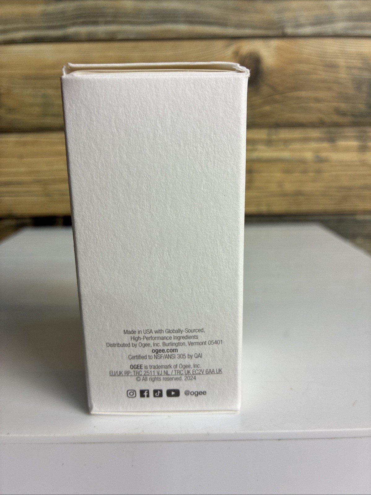 Brand New In Box Ogee Vitamin C THDA 20% Elixir – 0.5 fl oz ( Yellow Bottle )