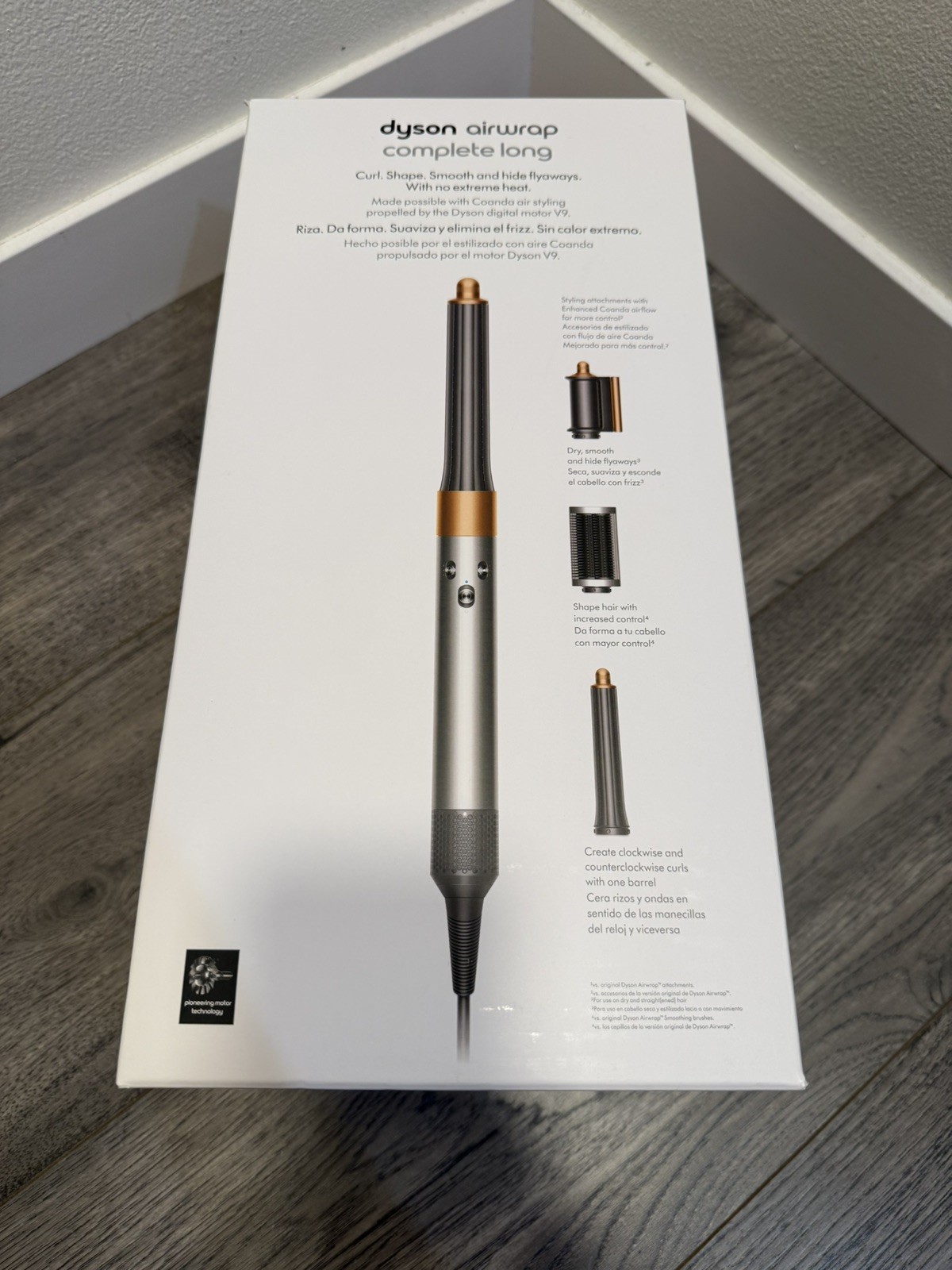Dyson Airwrap Multi Styler Complete Long Nickel/Copper NEW SEALED