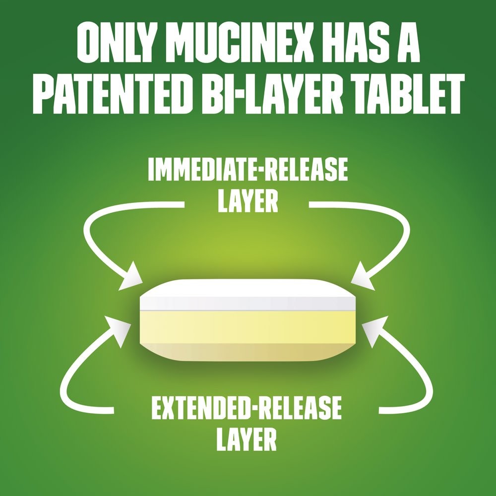 Mucinex Dm 12 Hr Max Strength Expectorant Cough Suppressant Tablets 42Ct