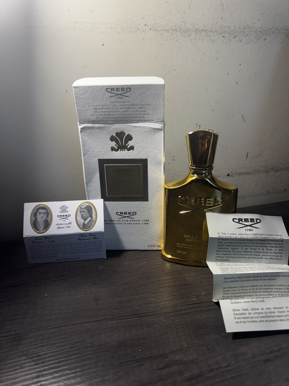 Creed Millesime Imperial by Creed EDP Men 3.3 100 ml oz New Tester