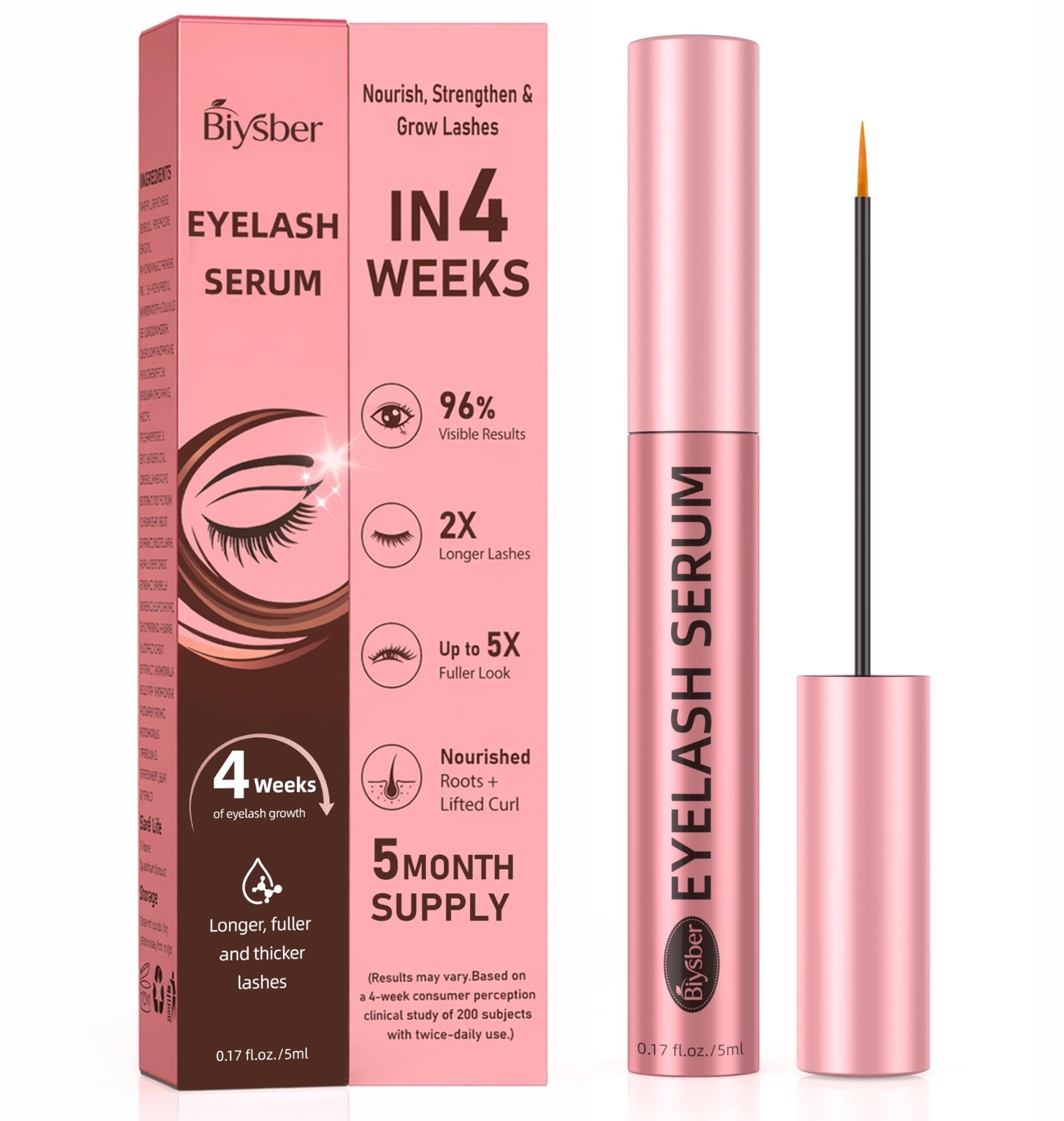 Lash Serum for Eyelash Growth Premium Eyelash Growth Serum with Advanced Formula