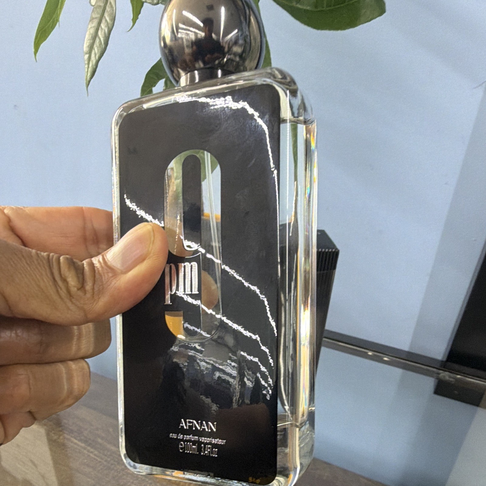 Afnan 9pm Eau de Parfum Spray Fragrance, Regular Size, 3.4 fl oz