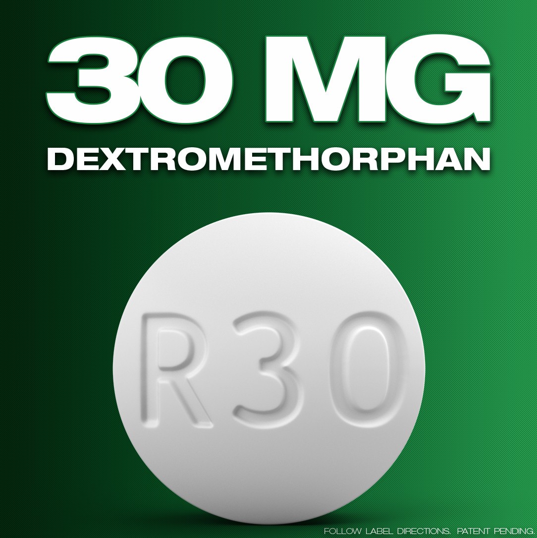 9 PACK Cough Suppressant 100 Tablets 30mg Dextromethorphan