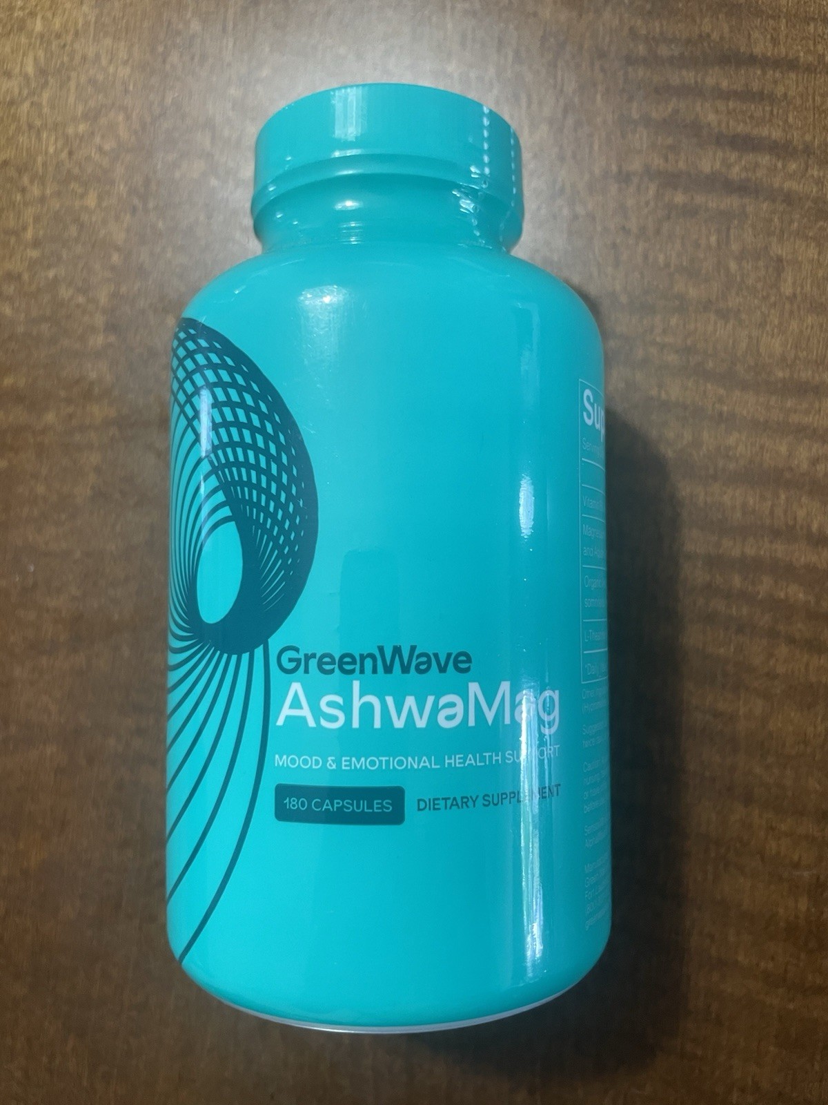 GreenWave AshwaMag Ashwaganda (180 Capsules) EXP 02/2027