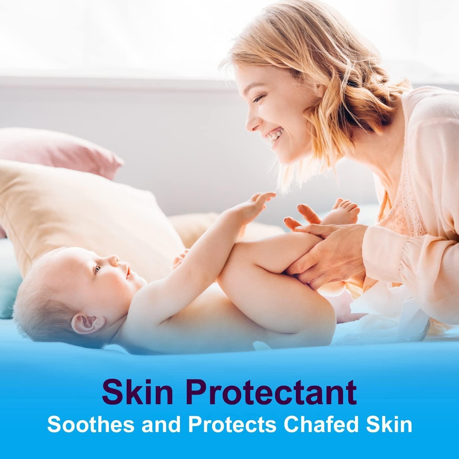 3 Pack CareAll Zinc Oxide 20% Ointment – 2 oz. Skin Protectant Diaper Rash Care.
