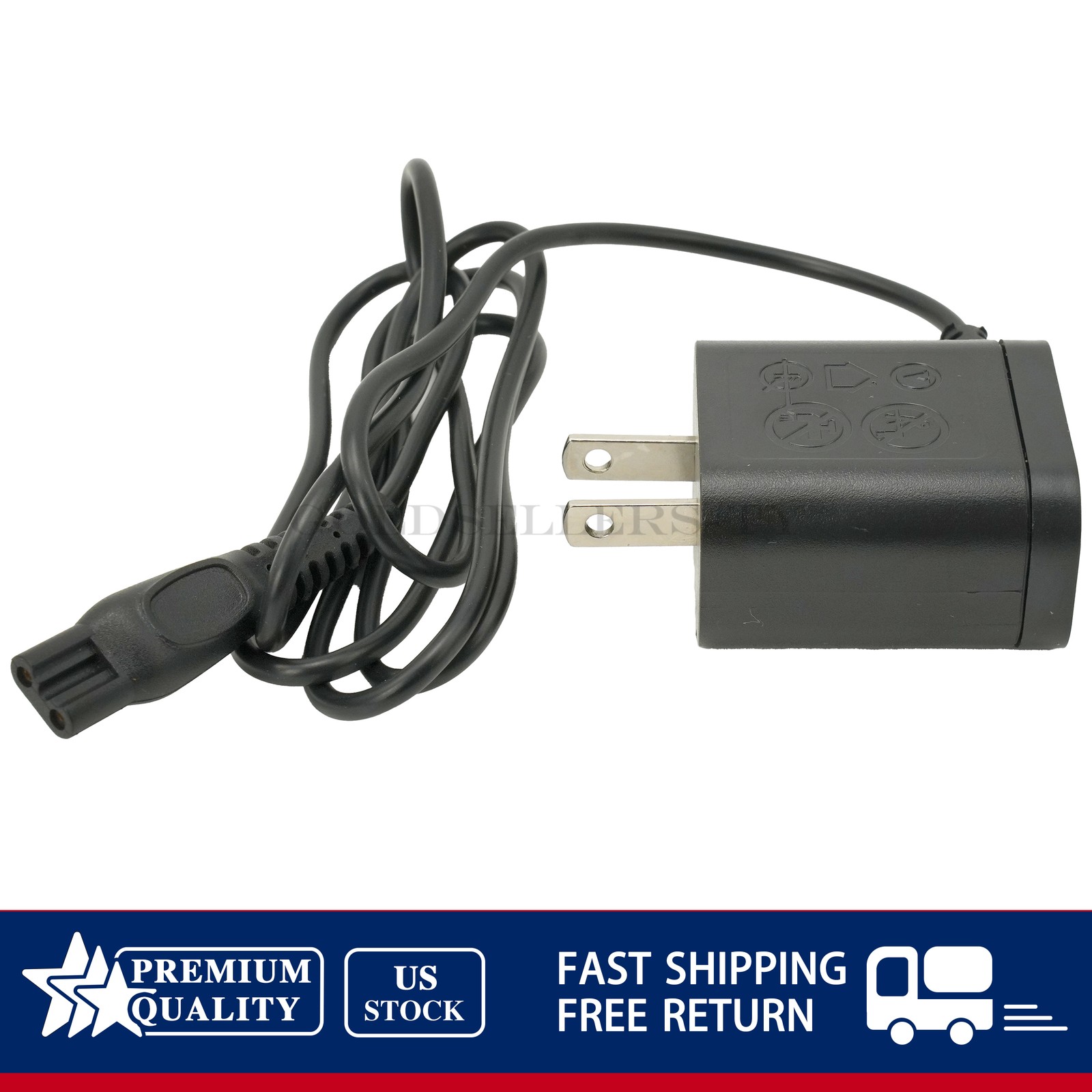 NEW For Philips Norelco Electric Shaver HQ8505 Power Cord Charger Free shipping