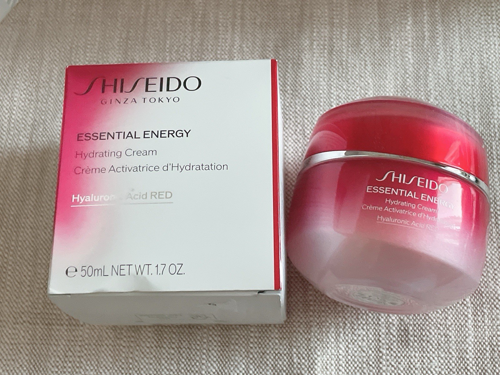 Shiseido Essential Energy Hydrating Cream, NIB/Sealed, Exp 12/2029, 02/2030