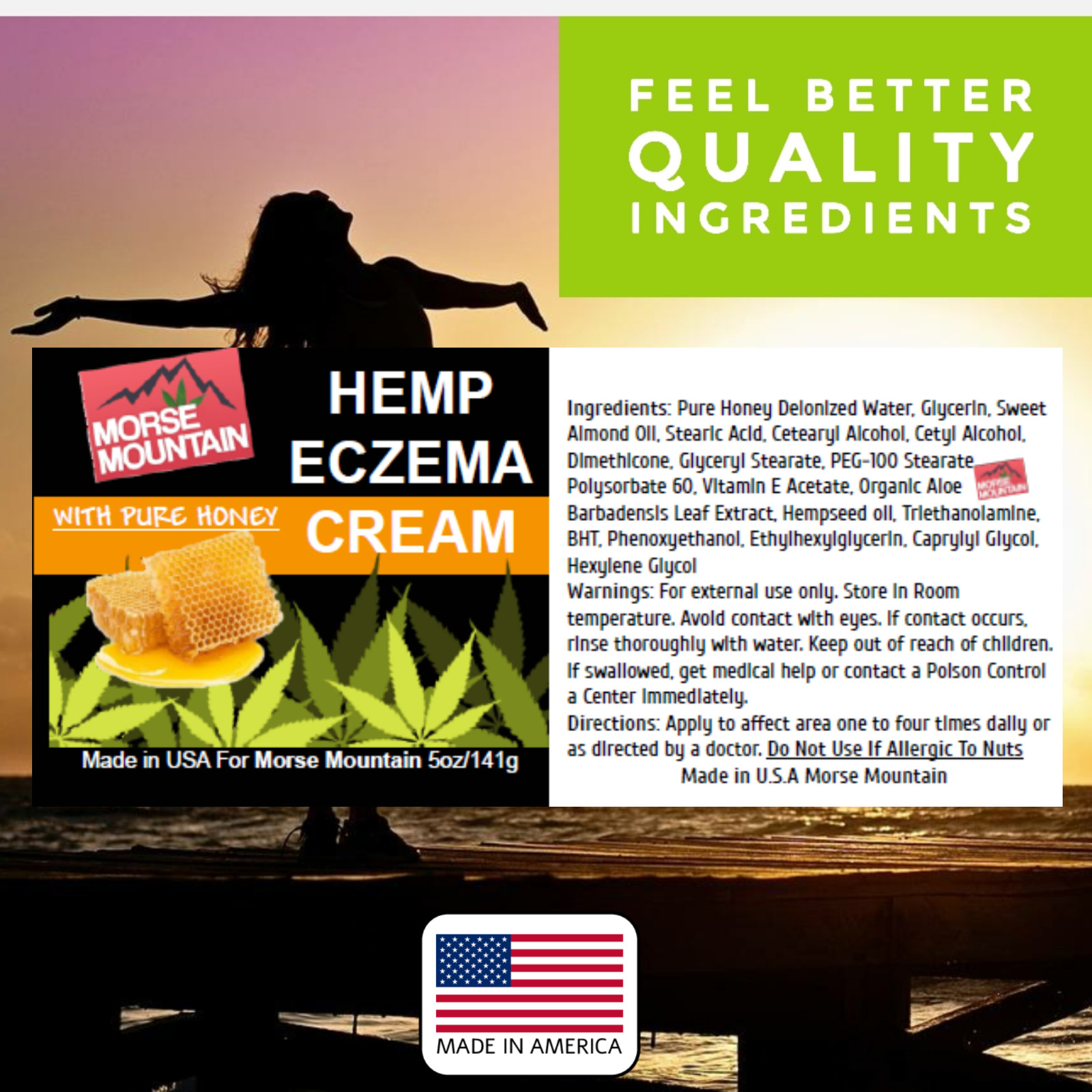 – PSORIASIS/ ECZEMA SOOTHING PURE HONEY CREAM Rosacea, Dermatitis and Shingles 