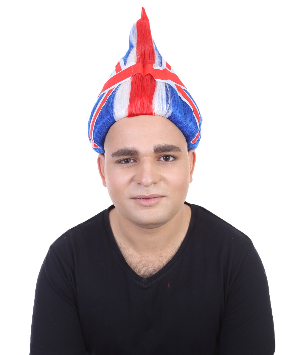 United kingdom Troll Wigs Collection | Premium Breathable Capless-Cap HM-137A
