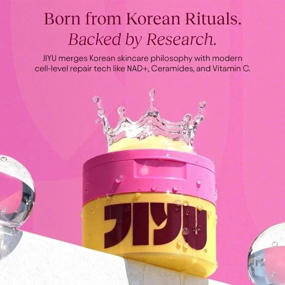 JiYu NAD+ Hydrating Face Moisturizer Korean Anti-Aging Cream Radiant Firming