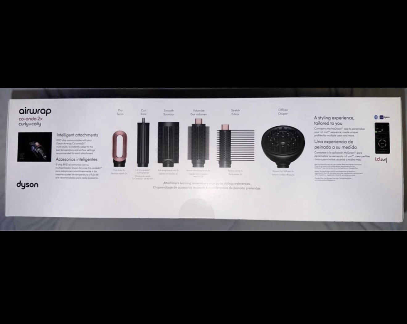 Dyson Airwrap Co-anda2x Multi Styler 1.6 in Barrel, Attachments, Bluetooth