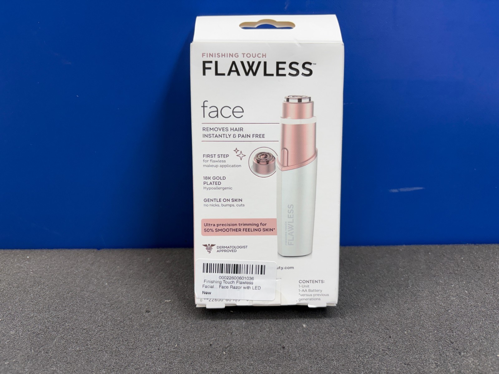 New Finishing Touch Flawless Brows Eyebrow Hair Remover Electric Razor/Pain Free