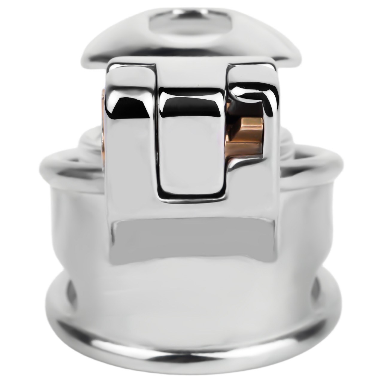 New Stainless Steel Male Chastity Device Realistic Cage Men Metal Locking Belt