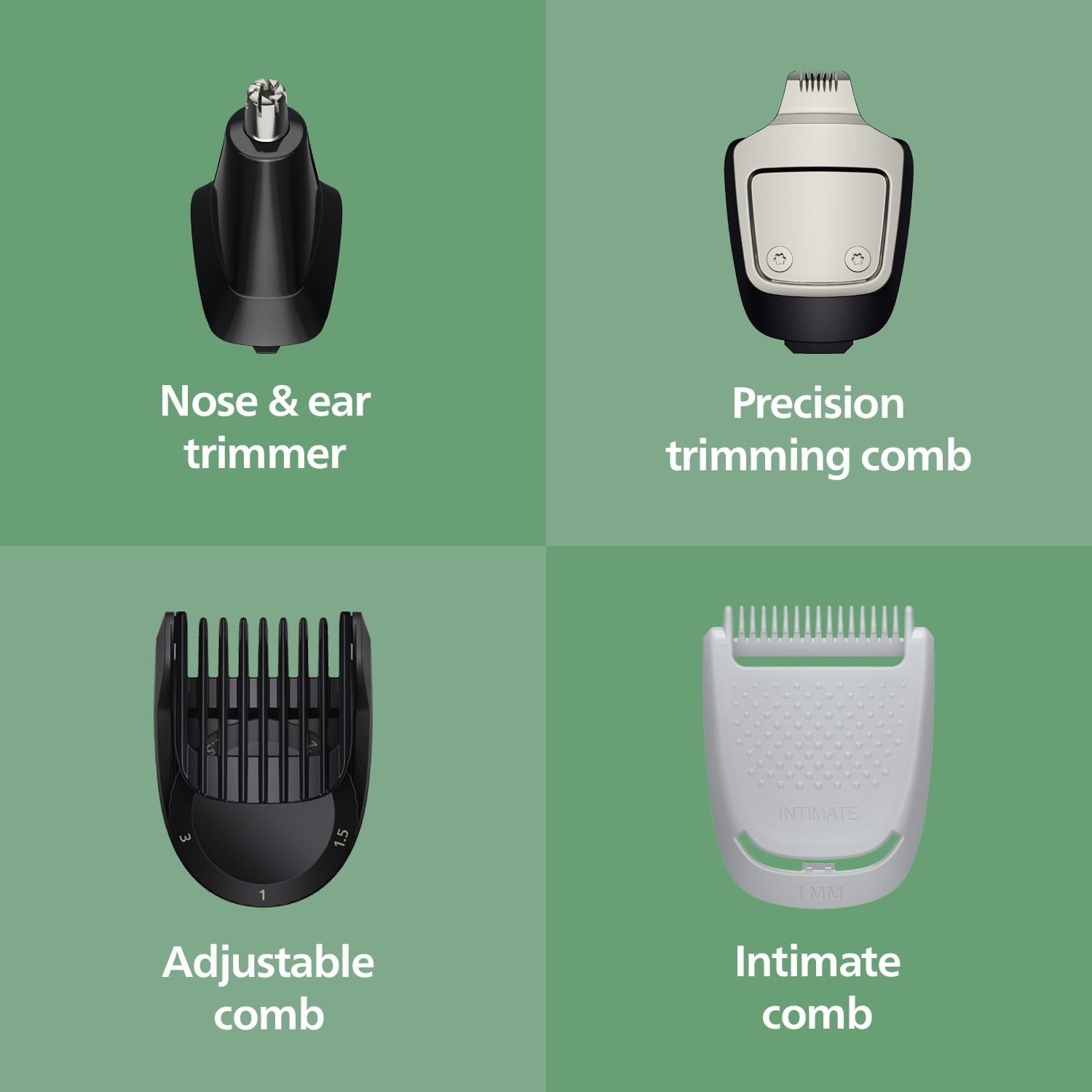 Philips India’s No.1 Men’s Trimmer,MG3941/15,Green
