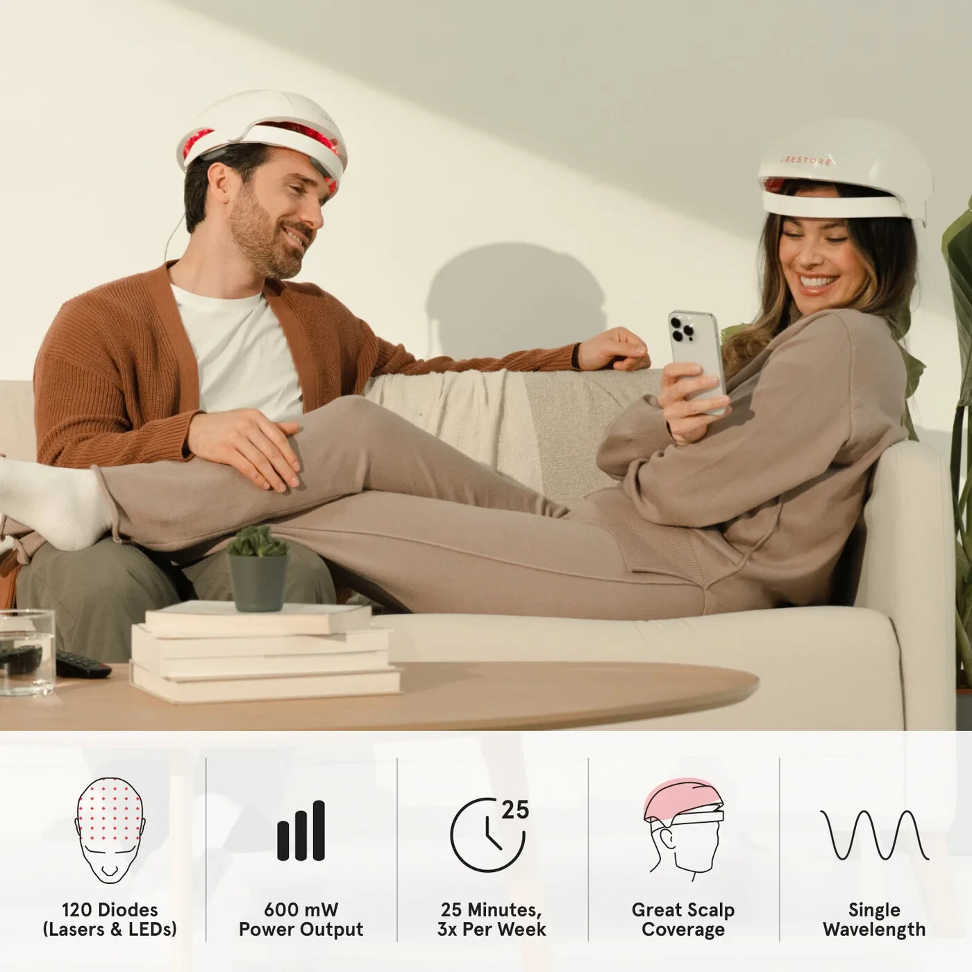 iRESTORE Essential Laser Hair Growth System – Reconditioned – ID-500
