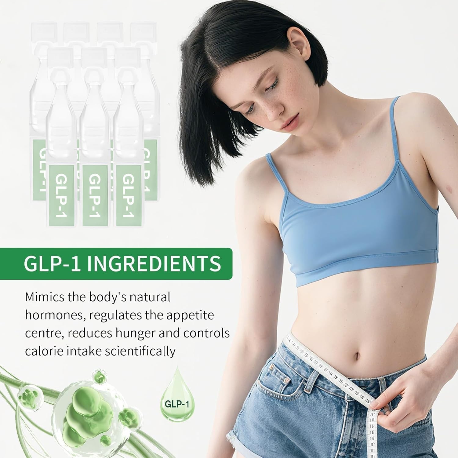 gl-18-in-1 Slim Healthy Oral Solution,Advanced Supplement Liquid Drops