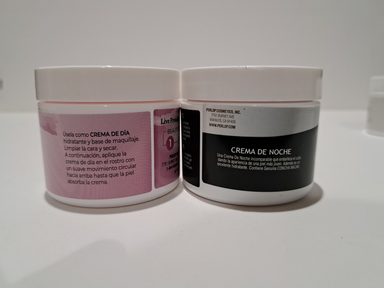 CONCHA NACAR CREAM, 1 DAY, 1 NIGHT, 1 BRIGHTENING, 1 CLEANER (Set 4Pcs) 56gr