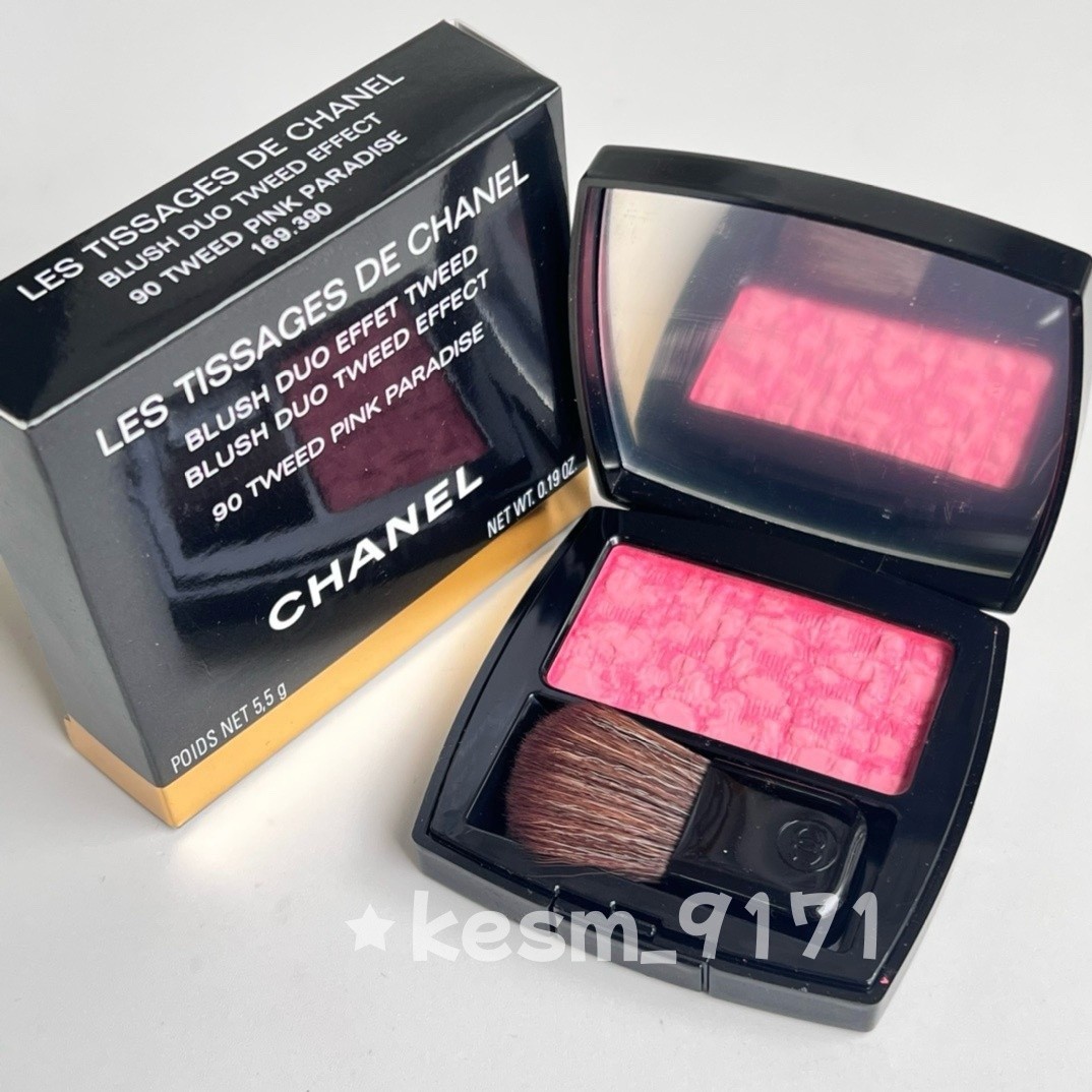 CHANEL LES TISSAGES DE CHANEL BLUSH DUO EFFET TWEED 5.5g / 0.19 OZ #10 20 90 130