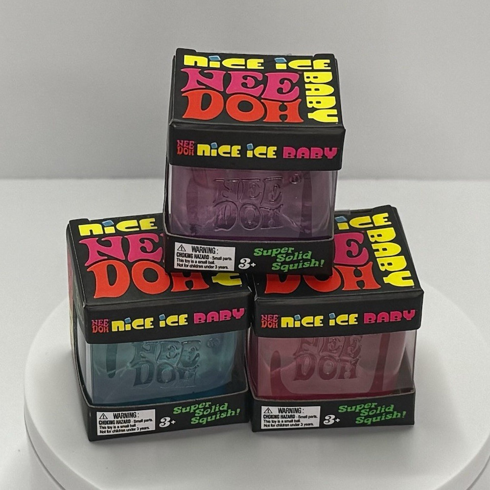 Nee Doh Nice Ice Baby (Buyer chooses color)