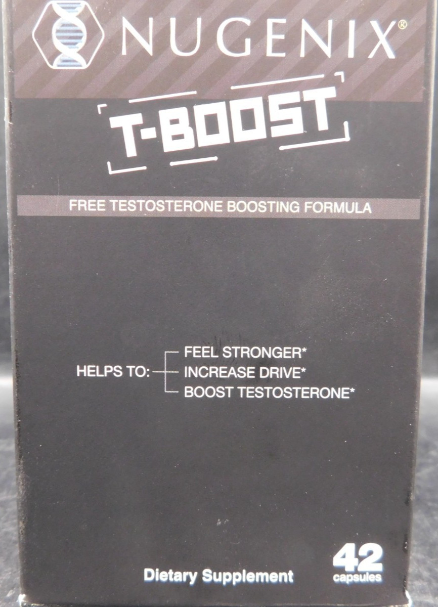 2 Pk Nugenix T Boost Testosterone Booster 42 Caps Ea Exp: 8/26 New & Sealed