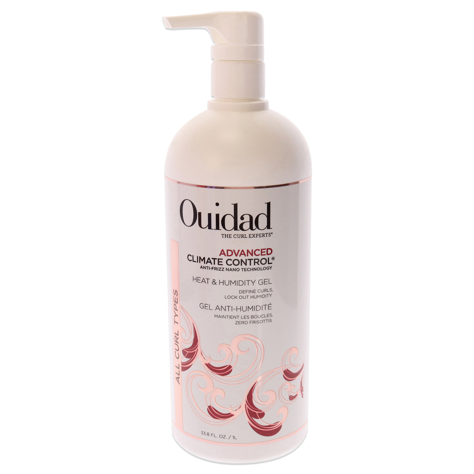 Advanced Climate Control Heat and Humidity Gel – Anti Frizz by Ouidad – 33.8 oz