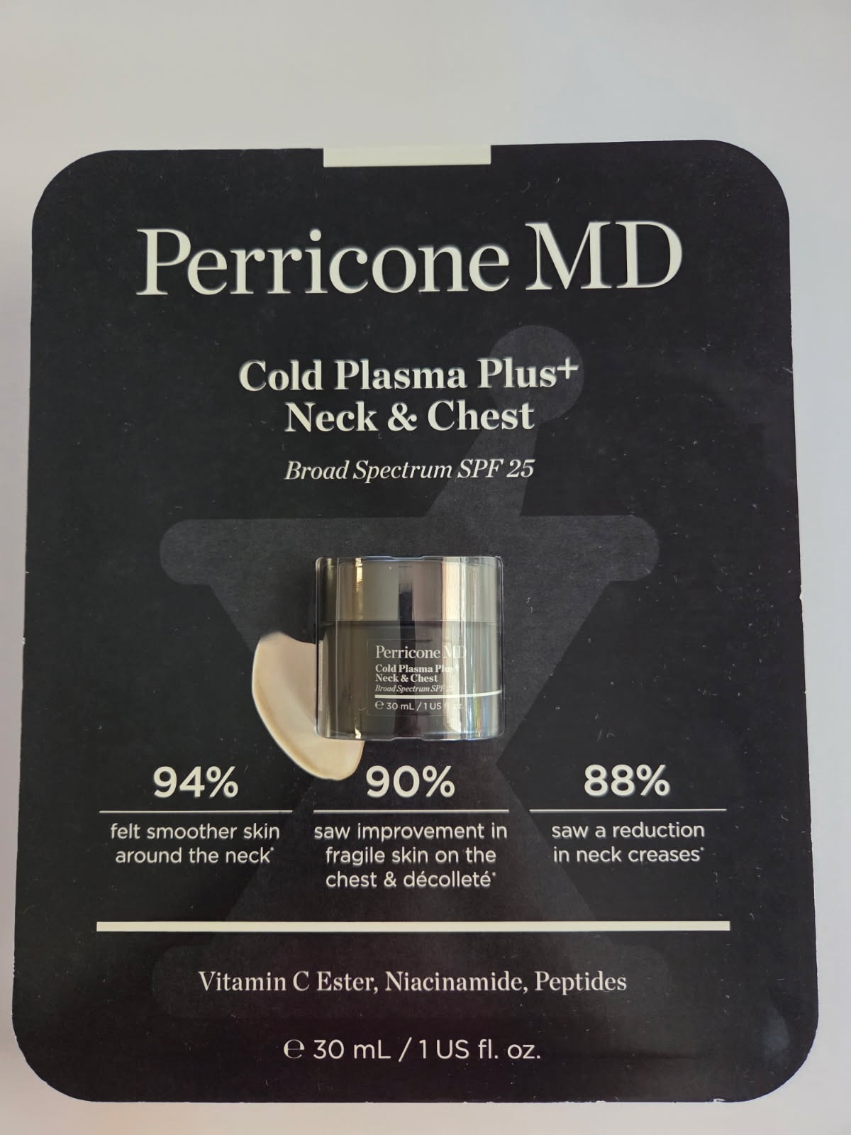 PERRICONE MD Cold Plasma Plus+ Neck & Chest Broad Spectrum SPF 25 Factory Sealed