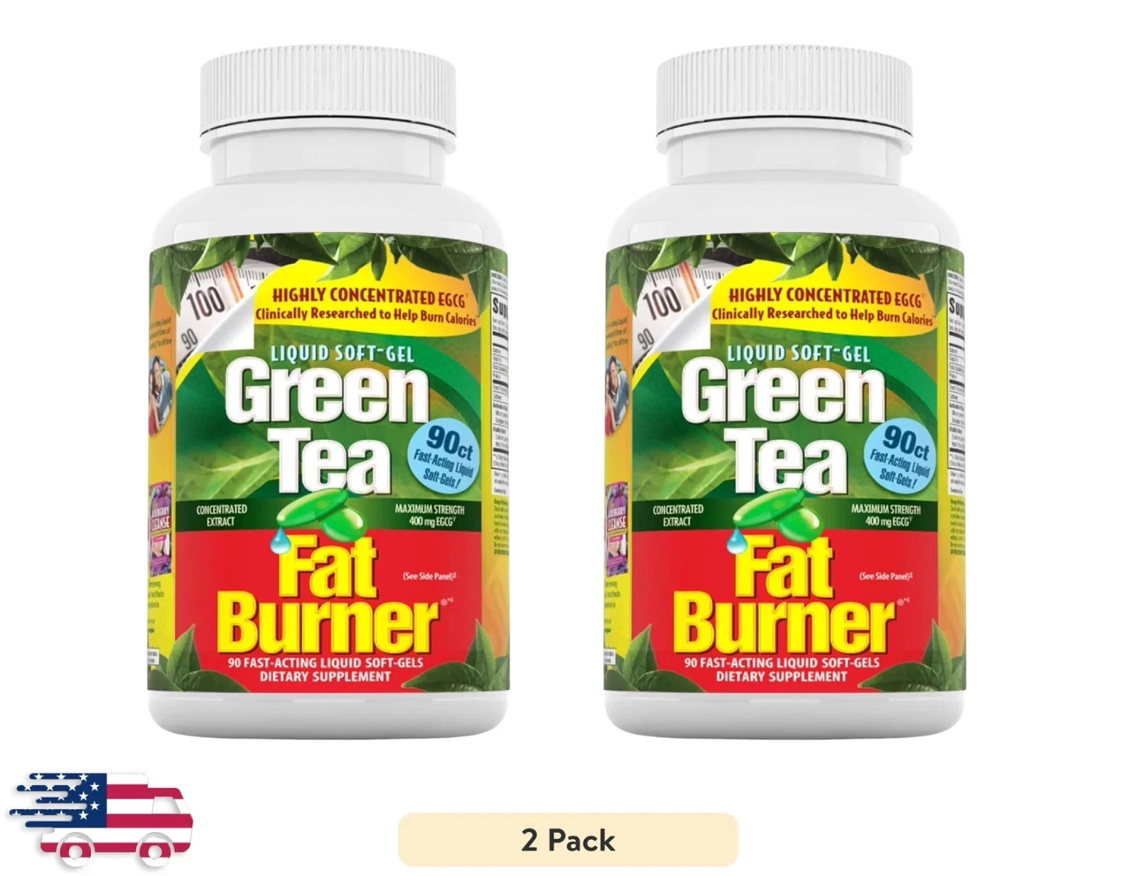 Applied Nutrition Green Tea Weight Loss Supplement, 180 Capsules Free Shipping .