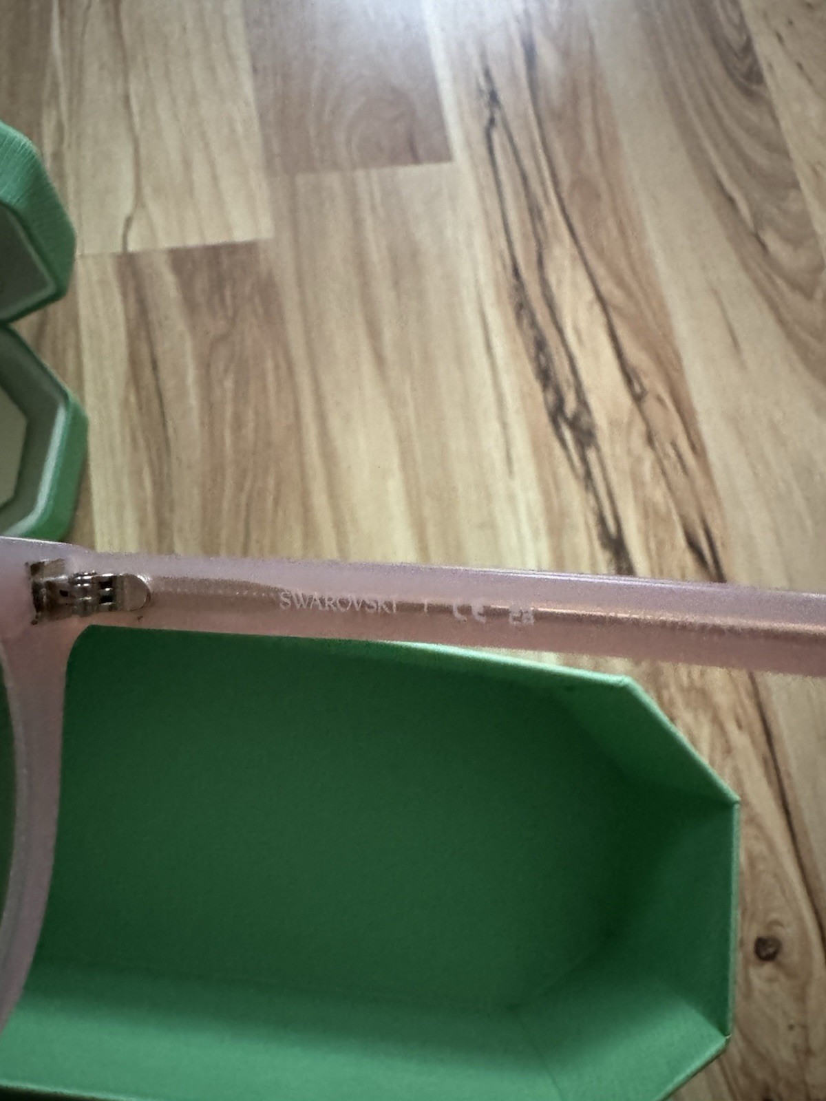 Swarovski SK2033 Women’s Eyeglasses Frames Demo Lens (Milky Pink) – New