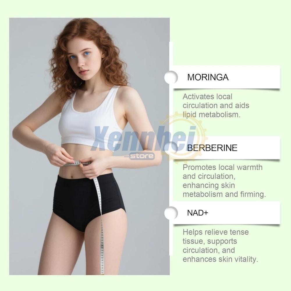 3-Pack Moringa Berberine NAD+ Weight Loss Patches Advanced Nano Microneedle