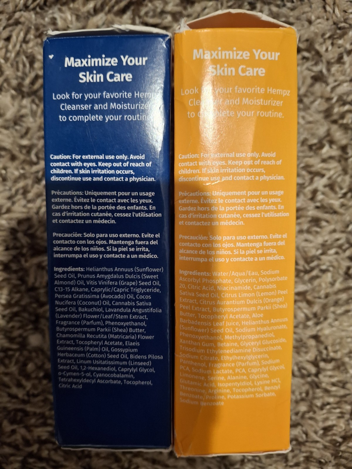 Hempz Beauty Actives Night Serum 1 fl oz Bakuchiol + Vitamin C Face/Neck