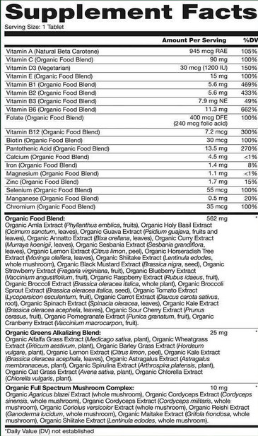 Kirkland Signature USDA Organic Multivitamin, 80 Tablets always fresh dates