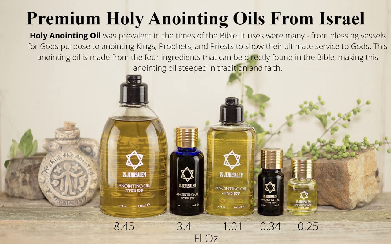 Spring Nahal Holy Anointing Oil From Israel Holy Spiritual Oils Bottles From