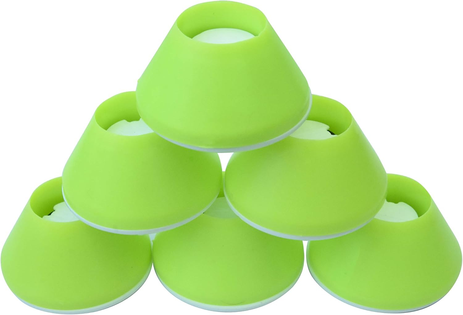 Walker Coasters, Tennis Ball Yellow 6 Pack by Easy to Use Products – Longer Last