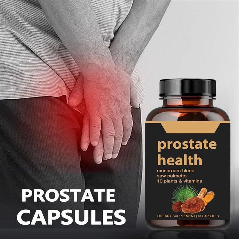 90pcs Natural Body Care Prostate Health Capsules Support for Men’s Wellness